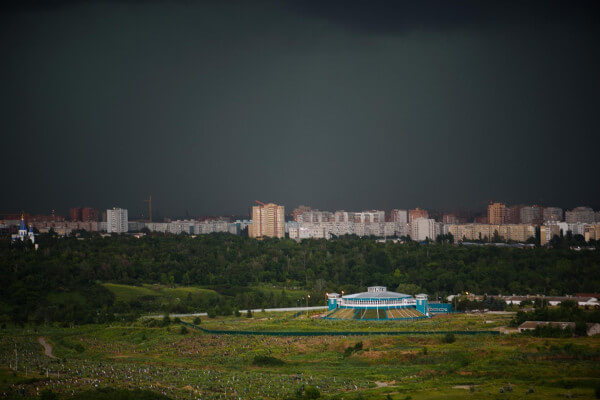 Летний шторм в ЖК Суворовском 19 июня