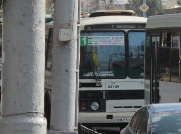 Автобус на маршруте №1