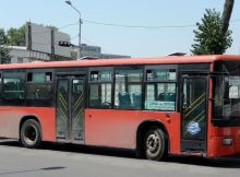 Автобус №18 в ЖК Суворовский