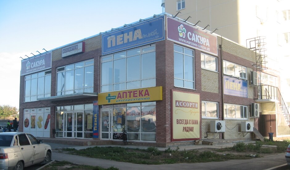 Торговый центр в ЖК Суворовском