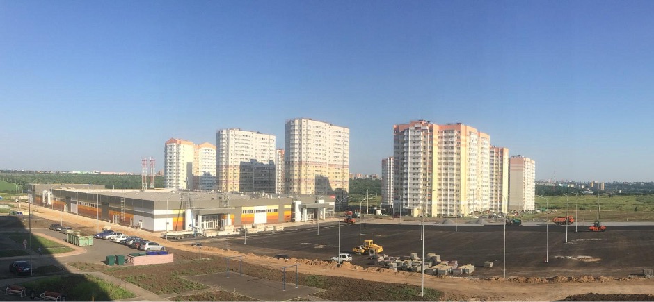 Новая парковка ЖК Суворовского. Вид 1