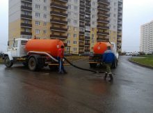 Незаконный слив отходов в канализацию Суворовского