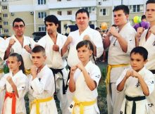 Занятия карате для детей в спортивном клубе Суворов