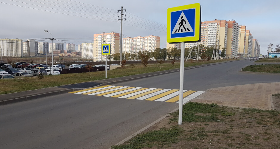 Новый пешеходный переход в Суворовском. Вид 2.