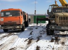 Краны чистят канализацию ЖК Суворовский