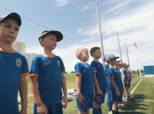 Дети в футбольной школе СК «Суворов»