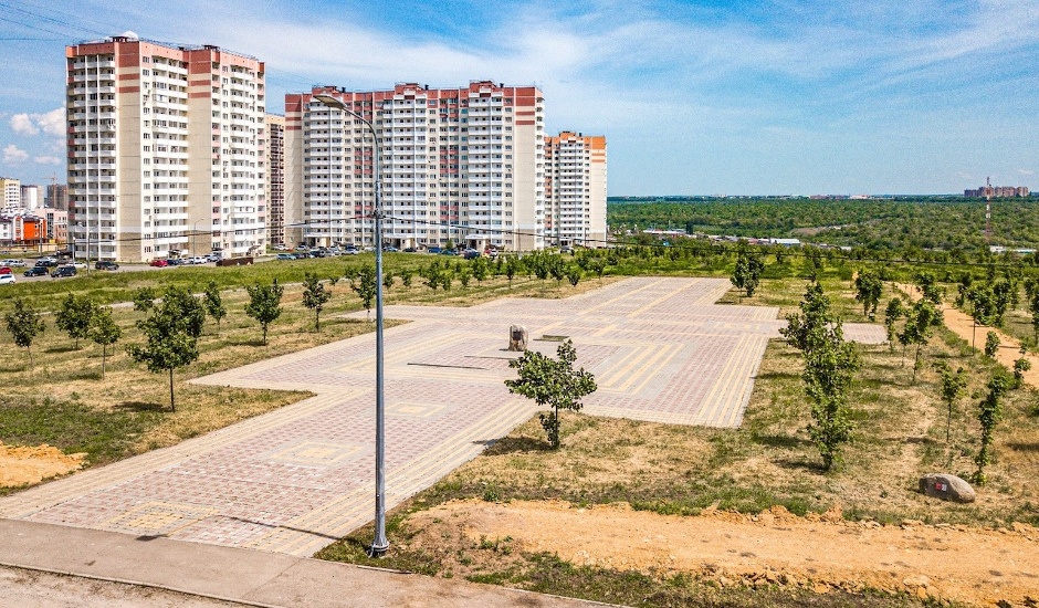 Развитие парка 70-летия Победы в ЖК Суворовский 2020