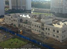 Новый строящийся детский сад в ЖК Суворовский в Ростове-на-Дону, 2022