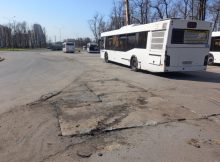 Весенний ремонт дорог в ЖК Суворовский.