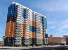 Вид на дом Литер 07 очередь 3 ЖК Суворовского